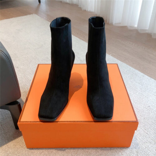 High Quality Luxury Hermes Autumn Winter Ankle Boots – Style 60995 alternate view