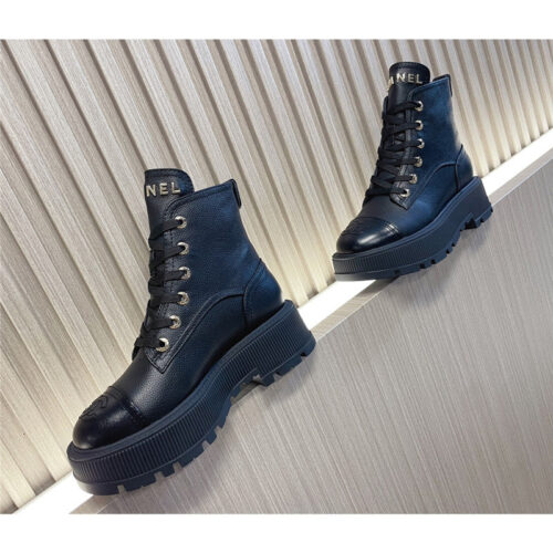 High Quality Luxury Chanel Autumn Winter Latest Motorcycle Boots – Style 82278 product detail