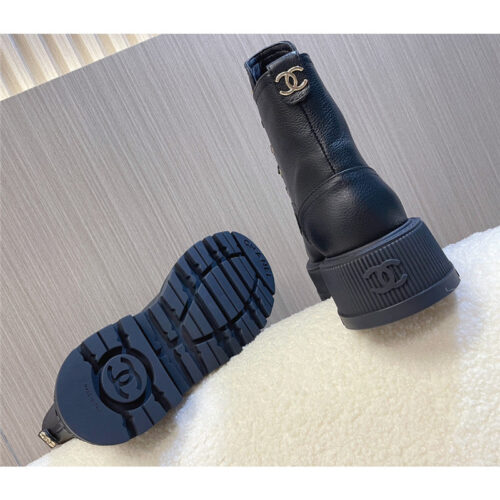 High Quality Luxury Chanel Autumn Winter Latest Motorcycle Boots – Style 82278 product detail