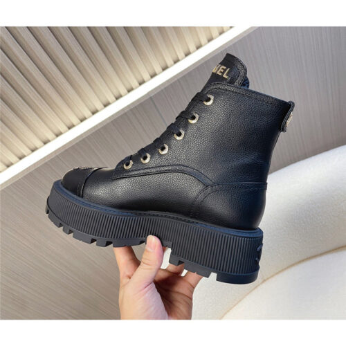 High Quality Luxury Chanel Autumn Winter Latest Motorcycle Boots – Style 82278 product detail