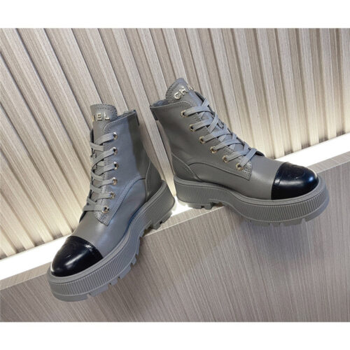 High Quality Luxury Chanel Autumn Winter Latest Motorcycle Boots