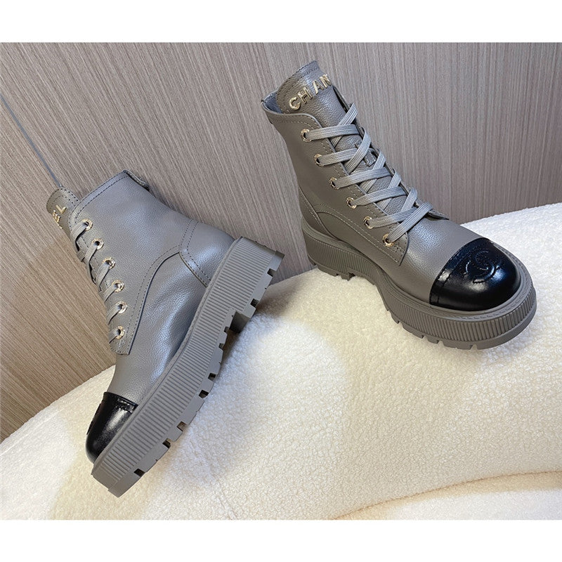 High Quality Luxury Chanel Autumn Winter Latest Motorcycle Boots product detail