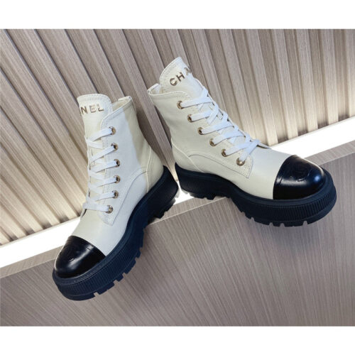 High Quality Luxury Chanel Autumn Winter Latest Motorcycle Boots – Style 46118