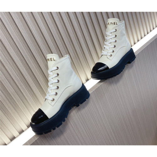 High Quality Luxury Chanel Autumn Winter Latest Motorcycle Boots – Style 46118 product detail