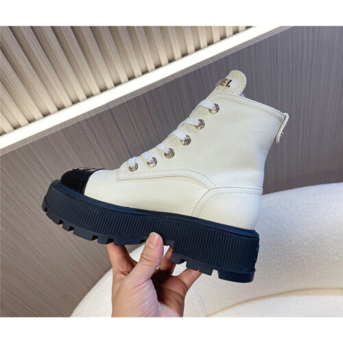 High Quality Luxury Chanel Autumn Winter Latest Motorcycle Boots – Style 46118 product detail