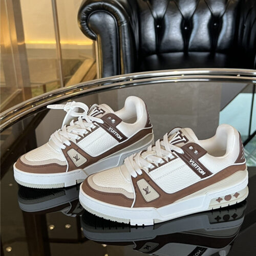 High Quality Luxury Louis Vuitton Time Out Sneakers – Style 15363
