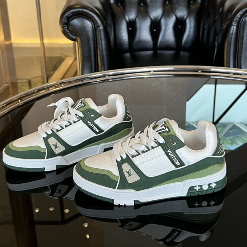High Quality Luxury Louis Vuitton Time Out Sneakers – Style 31171