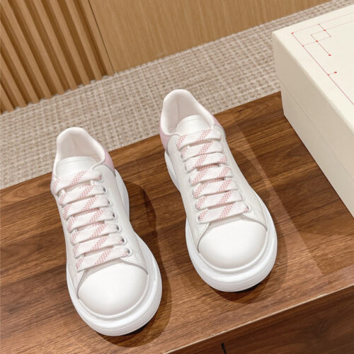 High Quality Luxury Alexander McQueen Classic All-Match Small White Shoes – Style 05603 alternate view