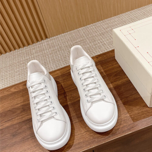High Quality Luxury Alexander McQueen Classic All-Match Small White Shoes – Style 38371 alternate view