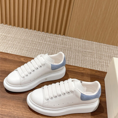 High Quality Luxury Alexander McQueen Classic All-Match Small White Shoes – Style 03907