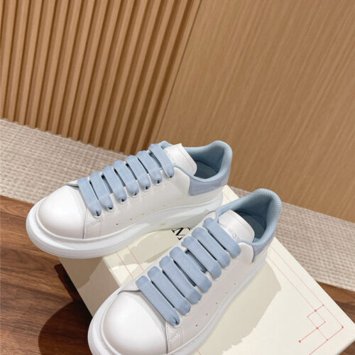 High Quality Luxury Alexander McQueen Classic All-Match Small White Shoes – Style 33283 product detail