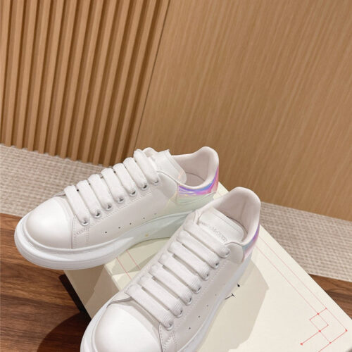 High Quality Luxury Alexander McQueen Classic All-Match Small White Shoes – Style 98819 product detail