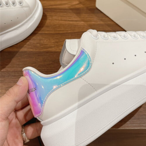 High Quality Luxury Alexander McQueen Classic All-Match Small White Shoes – Style 98819 product detail