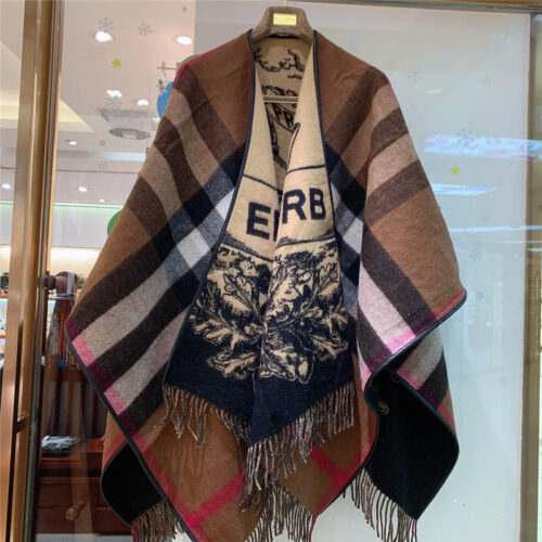 High Quality Luxury Burberry Equestrian Cape product detail