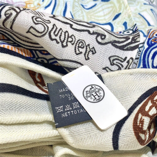High Quality Luxury Hermes Rayures D’ete 140Cm Shawl – Style 26238 product detail