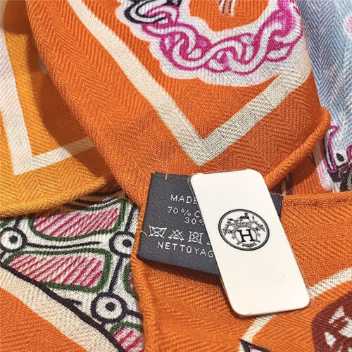 High Quality Luxury Hermes Rayures D’ete 140Cm Shawl product detail