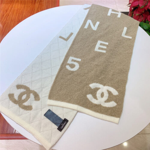 High Quality Luxury Chanel Size 5 Wool Scarf – Style 25141 product detail