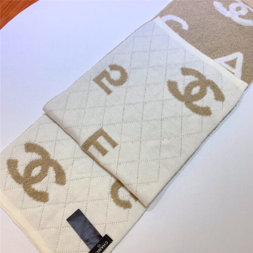 High Quality Luxury Chanel Size 5 Wool Scarf – Style 25141 product detail