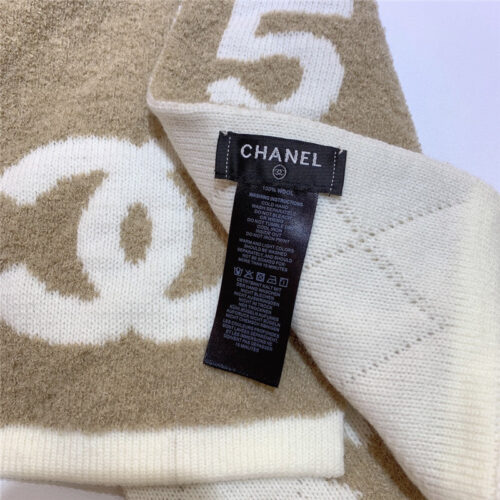 High Quality Luxury Chanel Size 5 Wool Scarf – Style 25141 product detail