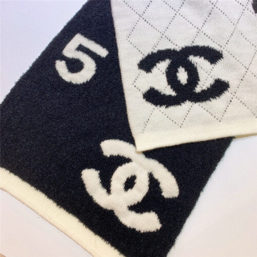 High Quality Luxury Chanel Size 5 Wool Scarf – Style 25143 product detail