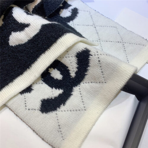 High Quality Luxury Chanel Size 5 Wool Scarf – Style 25143 product detail