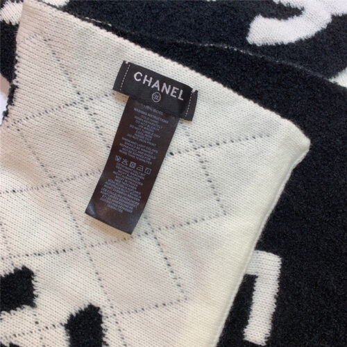 High Quality Luxury Chanel Size 5 Wool Scarf – Style 25143 product detail
