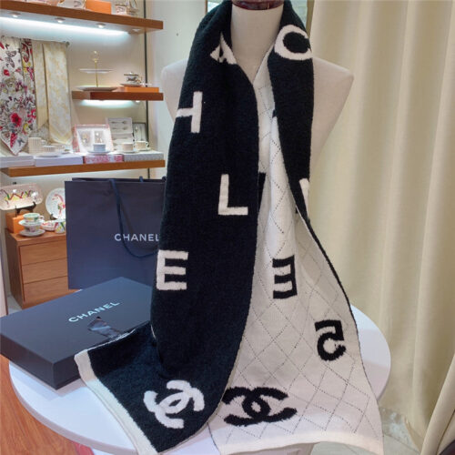 High Quality Luxury Chanel Size 5 Wool Scarf – Style 25143