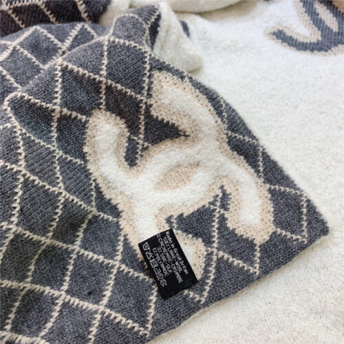 High Quality Luxury Chanel Size 5 Wool Scarf product detail