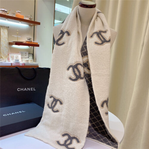 High Quality Luxury Chanel Size 5 Wool Scarf