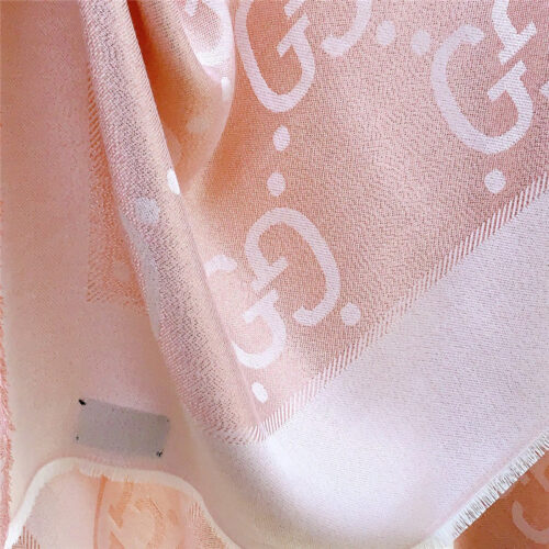 High Quality Luxury Gucci GG Lurex Jacquard Shawl – Style 26082 product detail