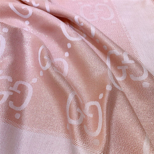 High Quality Luxury Gucci GG Lurex Jacquard Shawl – Style 26082 product detail
