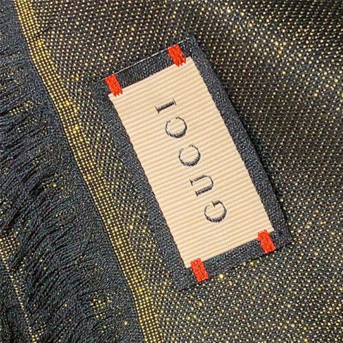 High Quality Luxury Gucci GG Lurex Jacquard Shawl – Style 26085 product detail