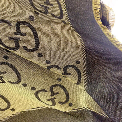 High Quality Luxury Gucci GG Lurex Jacquard Shawl – Style 26085 product detail