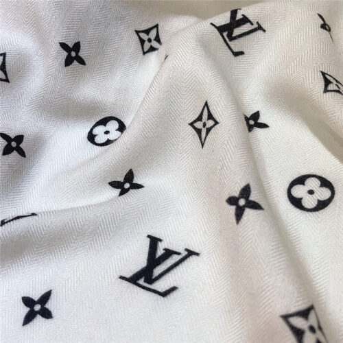 High Quality Luxury Louis Vuitton Cashmere Jacquard Long Scarf – Style 26635 product detail