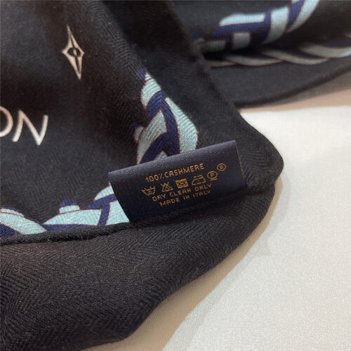 High Quality Luxury Louis Vuitton Cashmere Jacquard Long Scarf product detail