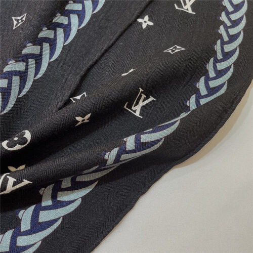 High Quality Luxury Louis Vuitton Cashmere Jacquard Long Scarf product detail