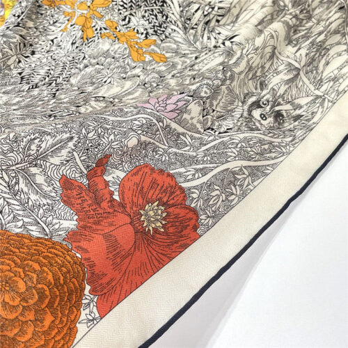 High Quality Luxury Hermes “Return To Nature” 140 Cm Shawl – Style 26297 product detail