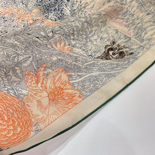 High Quality Luxury Hermes “Return To Nature” 140 Cm Shawl – Style 26299 product detail