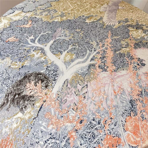 High Quality Luxury Hermes “Return To Nature” 140 Cm Shawl – Style 26299 product detail