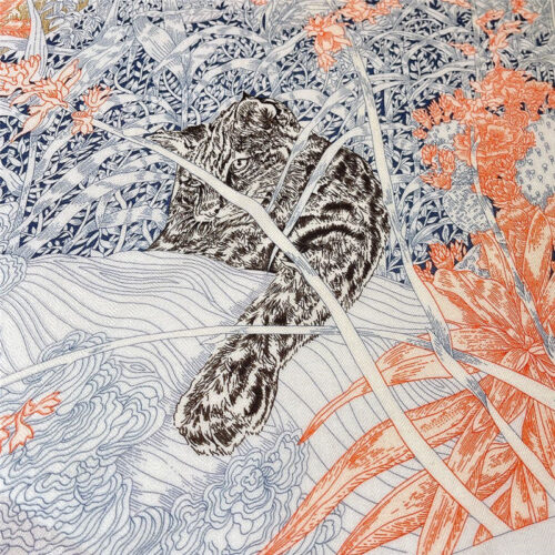 High Quality Luxury Hermes “Return To Nature” 140 Cm Shawl – Style 26299 product detail