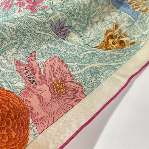High Quality Luxury Hermes “Return To Nature” 140 Cm Shawl – Style 26302 product detail