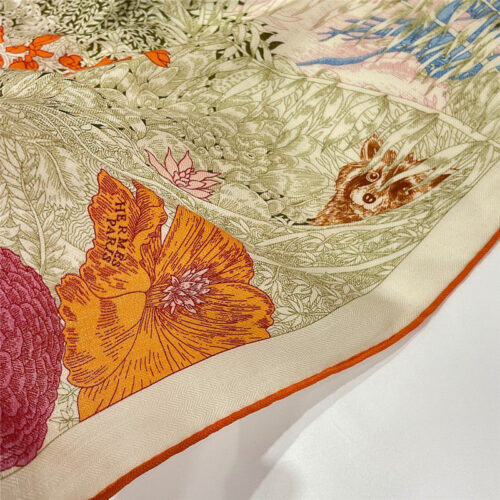 High Quality Luxury Hermes “Return To Nature” 140 Cm Shawl – Style 26304 product detail