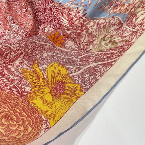 High Quality Luxury Hermes “Return To Nature” 140 Cm Shawl product detail