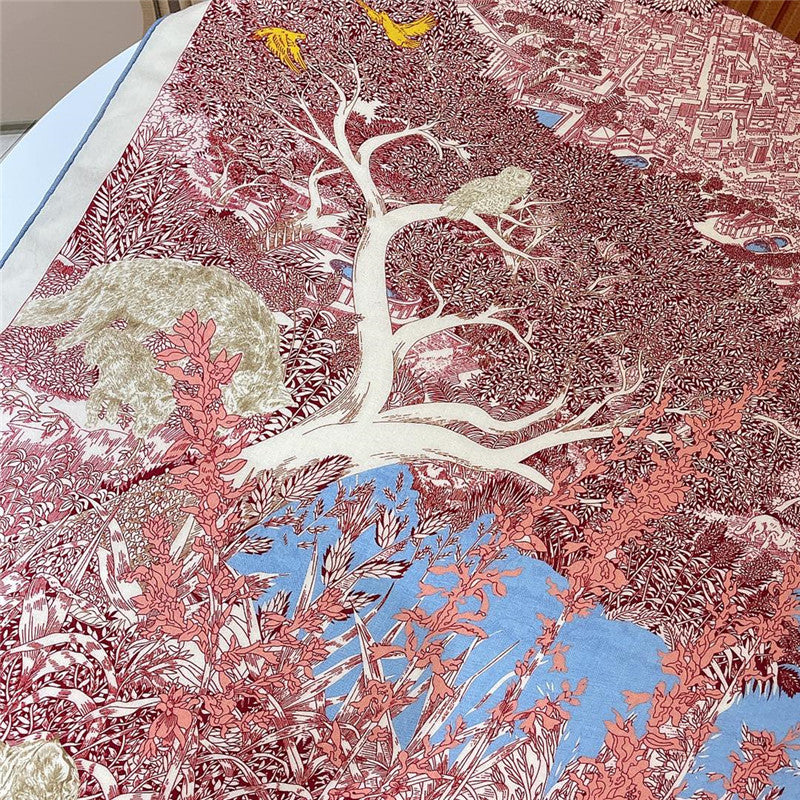 High Quality Luxury Hermes “Return To Nature” 140 Cm Shawl product detail