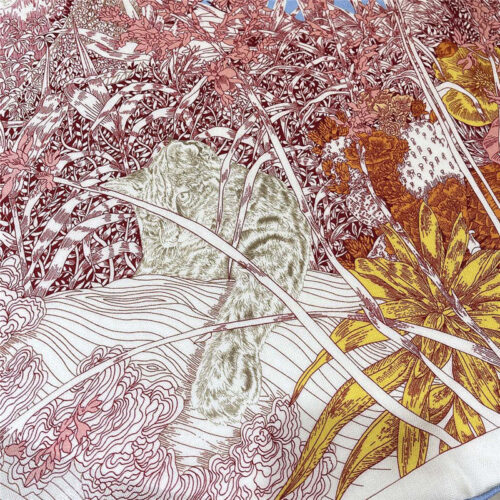 High Quality Luxury Hermes “Return To Nature” 140 Cm Shawl product detail