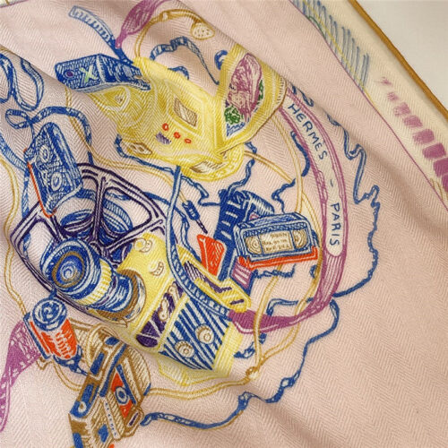 High Quality Luxury Hermes “Equestrian Prism” 140Cm Shawl – Style 26262 product detail