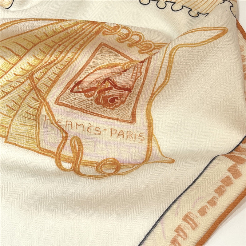 High Quality Luxury Hermes “Equestrian Prism” 140Cm Shawl – Style 26266 product detail