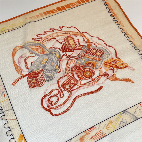 High Quality Luxury Hermes “Equestrian Prism” 140Cm Shawl – Style 26266 product detail