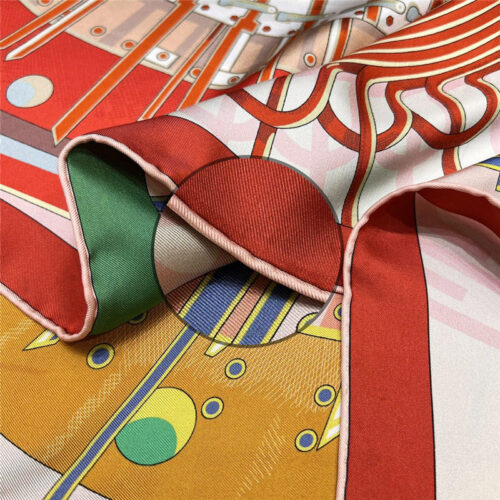 High Quality Luxury Hermes 90Cm Reversible Square Towel – Style 26180 product detail