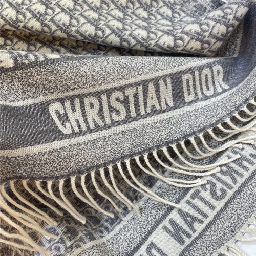 High Quality Luxury Dior Cashmere Printed Scarf product detail